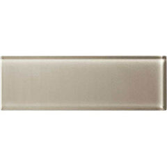 American Olean Color Appeal 4" X 12" Glass Mosaics Oxford Tan