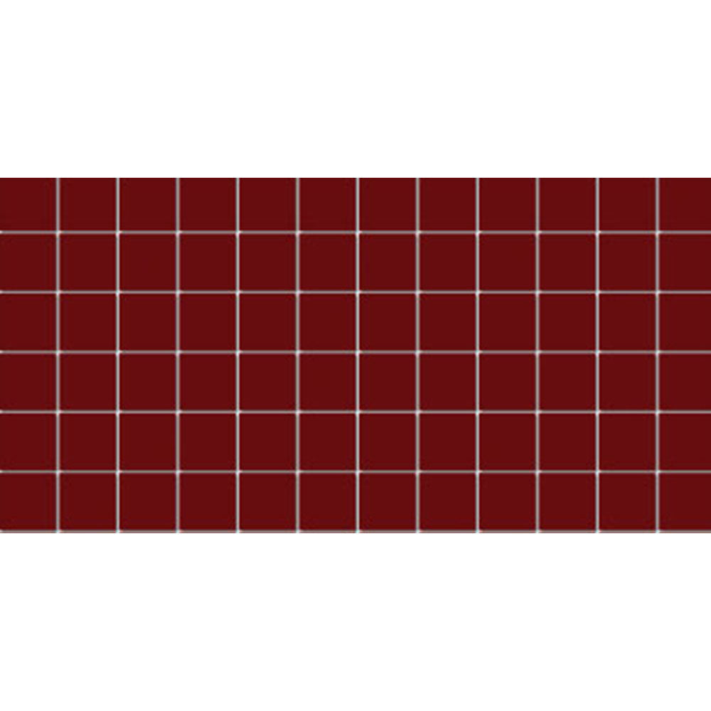 American Olean Color Story 12" X 24" Dot mounted Mosaic Passion