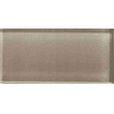 American Olean Color Appeal 3" X 6" Glass Mosaics Plaza Taupe