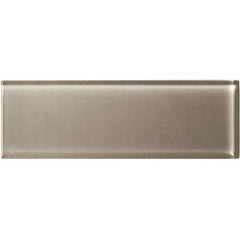 American Olean Color Appeal 4" X 12" Glass Mosaics Plaza Taupe