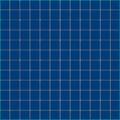 American Olean ClearFace Mount 12" X 12" Mosaic Sapphire Sky