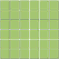 American Olean ClearFace Mount 12" X 12" Key Lime