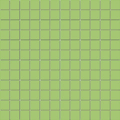 American Olean ClearFace Mount 12" X 12" Mosaic Key Lime