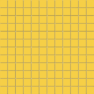 American Olean ClearFace Mount 12" X 12" Mosaic Lemon Drop