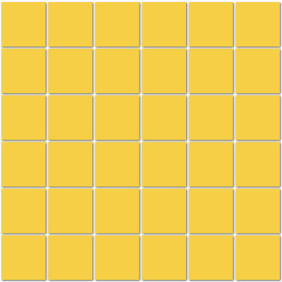 American Olean ClearFace Mount 12" X 12" Lemon Drop