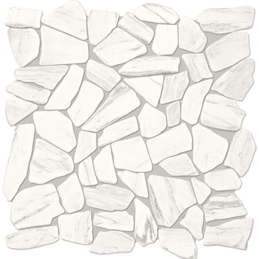 Daltile Raine Irregular Shape Stratus White