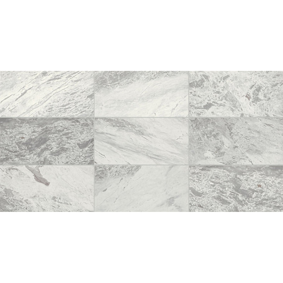 Daltile Raine 12" X 24" Polished Stratus White