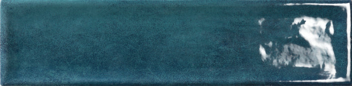 Emser Raku 3"x12" Polished Blue