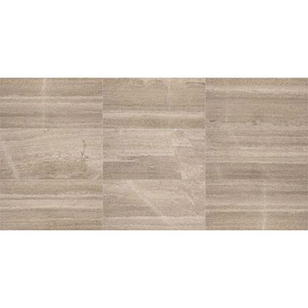 American Olean Presario 12" X 24" Honed Reverent Taupe