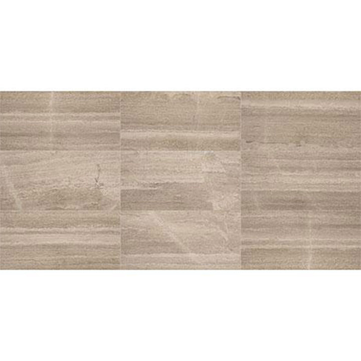 American Olean Presario 12" X 24" Polished Reverent Taupe