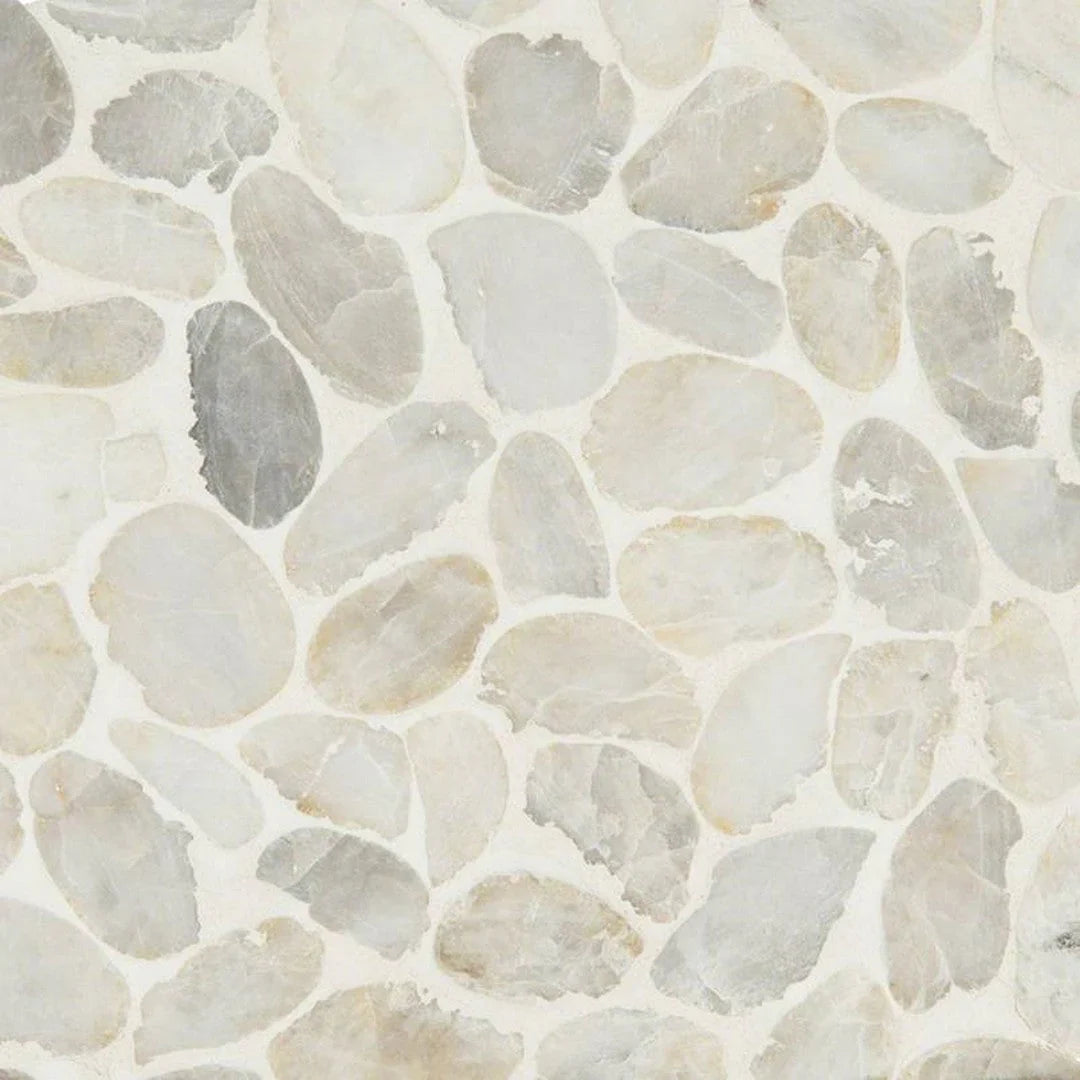 MS International Rio Lago 12" x 12" Pebble Dorado