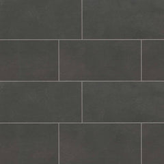 Bedrosians Simply Modern 12" x 24" Honed Black