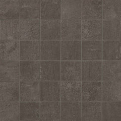 Bedrosians Simply Modern 2" x 2" Mosaic 12" x 12" Honed Coffee