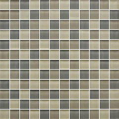 American Olean Color Appeal 11.75" X 11.75" Glass Mosaics Sand Storm