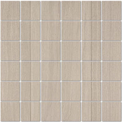 Chesapeake Vein Stratos 2" x 2" Mosaic Silver