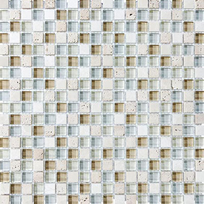 Chesapeake Stone Glass 0.62" X 0.62" Mosaic Spa