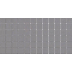 American Olean Color Story 12" X 24" Dot mounted Mosaic Storm Grey