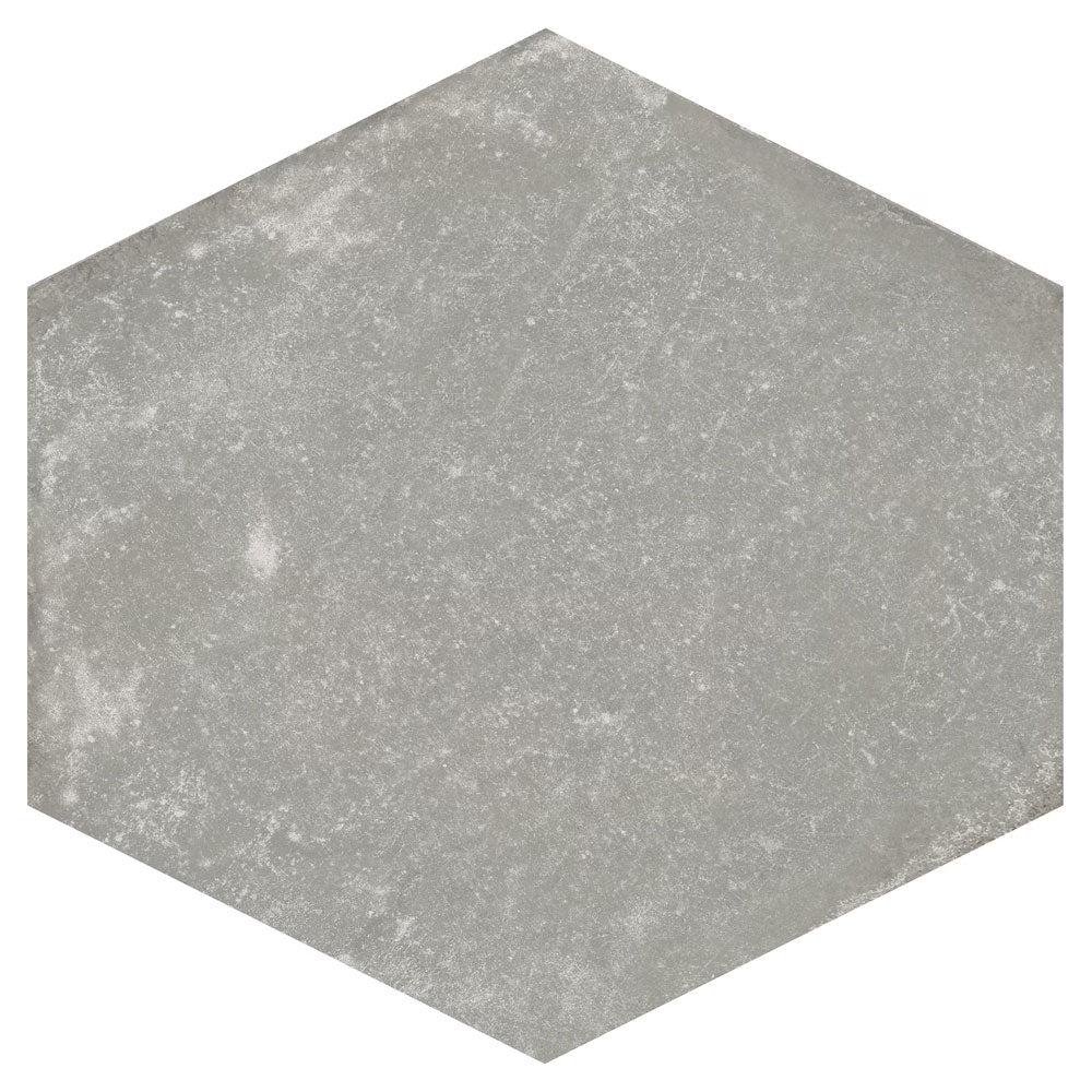 American Olean Solstice 8"  Hexagon Summer Moss