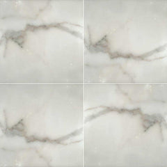 MS International Natural Stone Marble 12" x 12" Honed Calacatta Gold