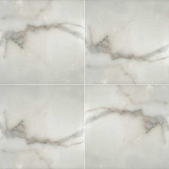 MS International Natural Stone Marble 12" x 12" Polished Calacatta Gold