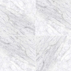 MS International Natural Stone Marble 12" x 12" Honed Carrara White (C)