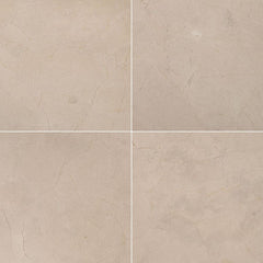 MS International Natural Stone Marble 18" x 18" Honed Crema Marfil Select