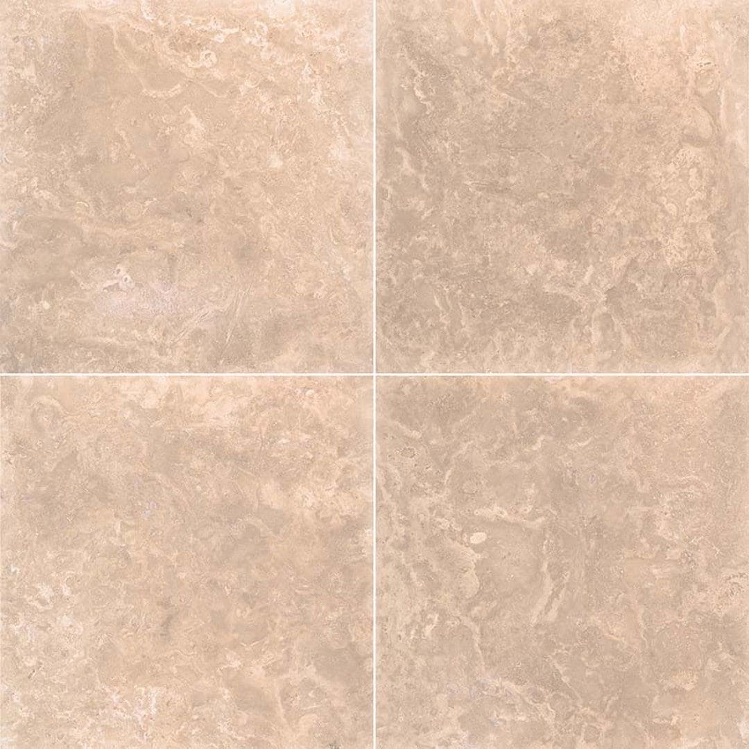 MS International Travertine 24" x 24" Tuscany Platinum