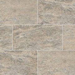 MS International Travertine 12" x 24" Silver Vein Cut