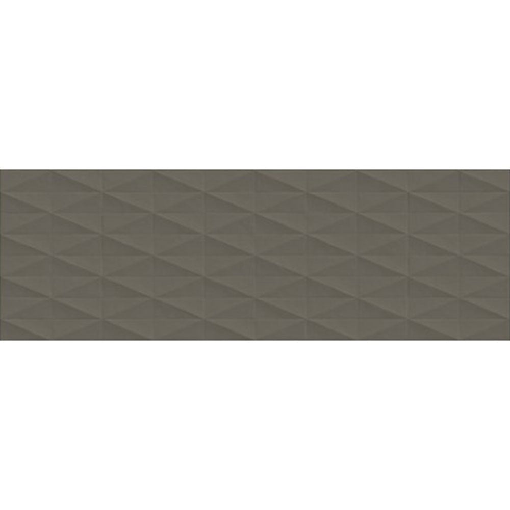 Daltile Stare Eclettica 15" X 48" Diamond Glossy Taupe