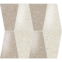 American Olean Neospeck 12" X 12" Mosaic Trapezoid Warm Universal