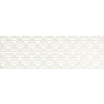 American Olean Visual Impressions 8" X 24" Quadrangle Wall Tile White