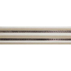 American Olean Infusion 12" x 24" White/Beige Fabric