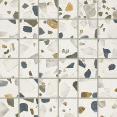 Marazzi Curation 2" x 2" Mosaic Straight Joint 12" x 12" Shore