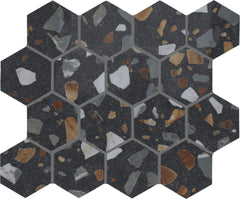 Marazzi Curation 3" Mosaic Hexagon 15" x 12" Current