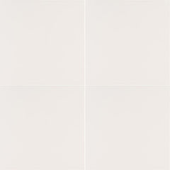 MS International Adella 18" x 18" Matte White