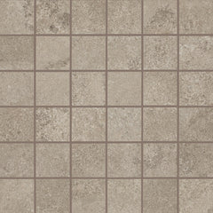 Daltile Haddonstone 2" x 2" Straight Joint Stepwise Mosaic 12" x 12" Matte Atlas