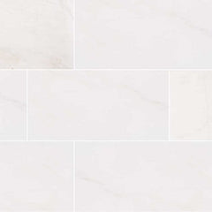 MS International Natural Stone Marble 12" x 24" Honed Bianco Dolomite