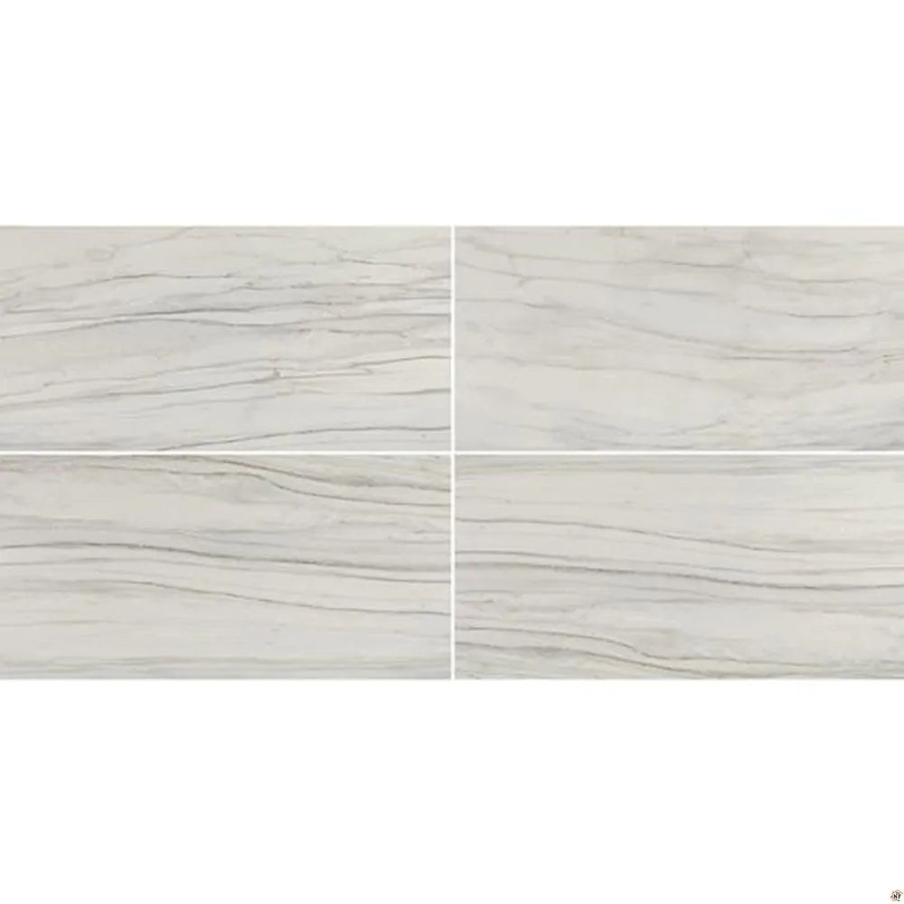 American Olean Ideology 12" X 24" Polished Calacatta Grey