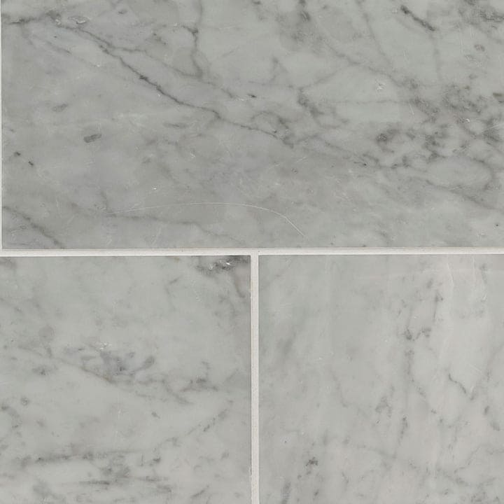 MS International Natural Stone Marble 6" x 12" Carrara White