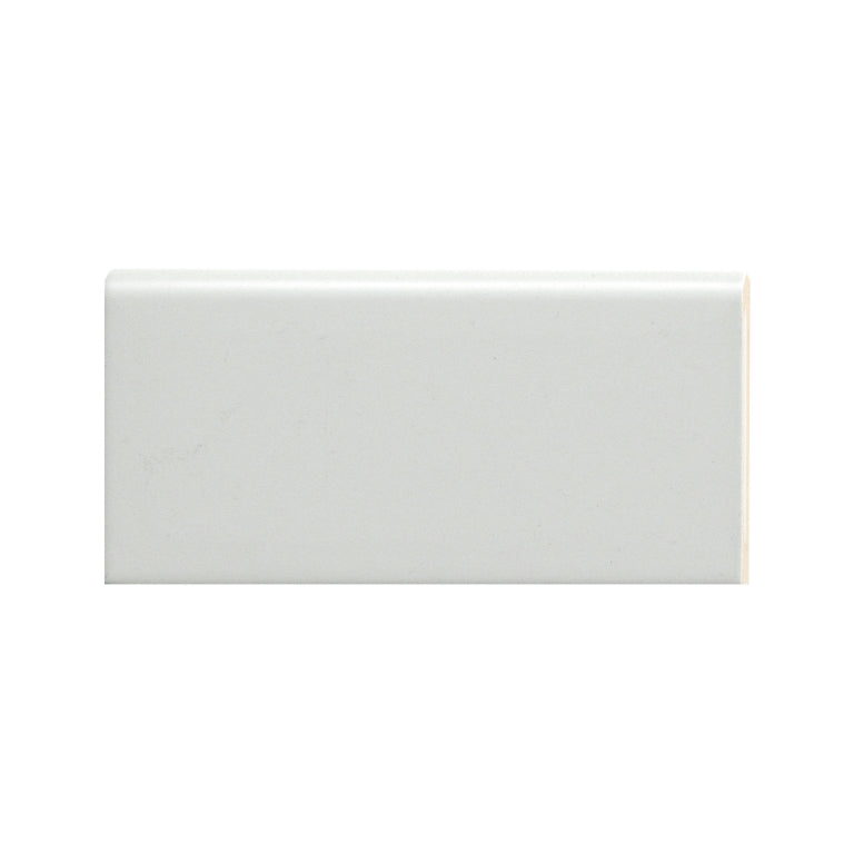 Emser Catch 3" x 6" Bullnose Matte Gray 