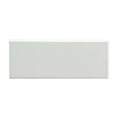 Emser Catch 4" x 10" Bullnose Glossy Gray 