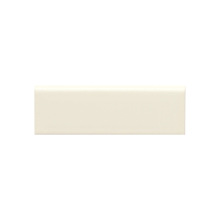 Emser Catch 2" x 6" Bullnose Matte Ivory