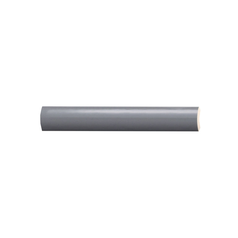 Emser Catch 1" x 6" Quarter Round Glossy Silicon