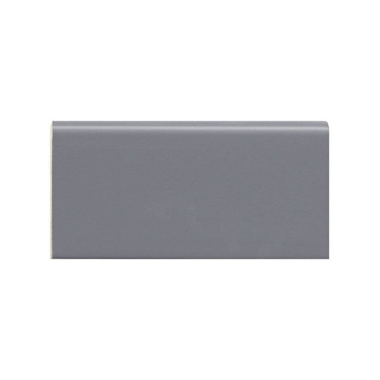 Emser Catch 3" x 6" Bullnose Matte Silicon 