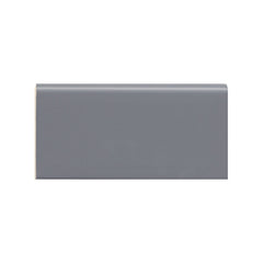 Emser Catch 3" x 6" Bullnose Matte Silicon 