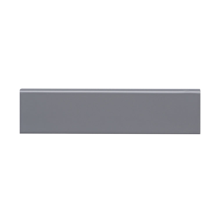 Emser Catch 3" x 12" Bullnose Glossy Silicon 