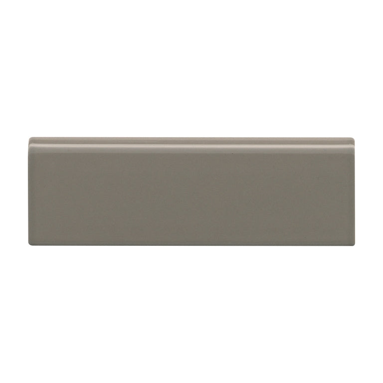 Emser Catch 2" x 6" Bullnose Glossy Taupe