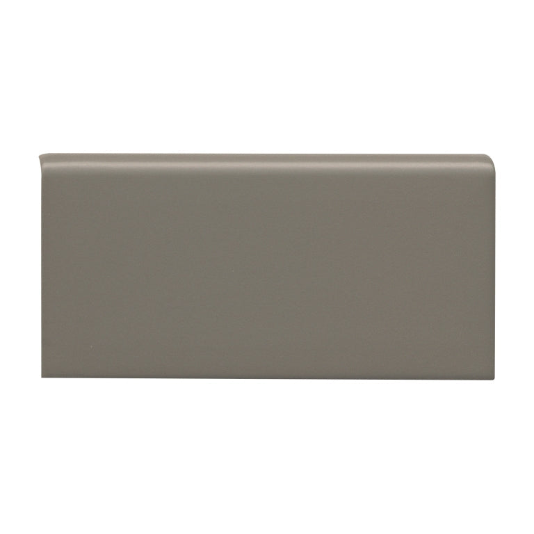 Emser Catch 3" x 6" Bullnose Matte Taupe 