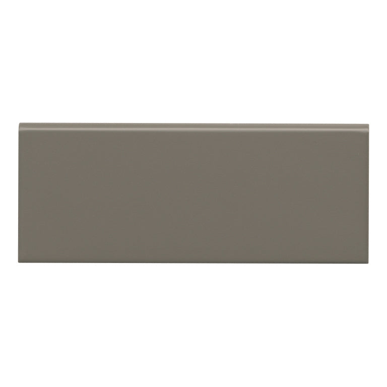Emser Catch 4" x 10" Bullnose Matte Taupe 