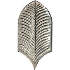 Daltile Stare Fyre 4" X 8" Leaf Platinum Gray